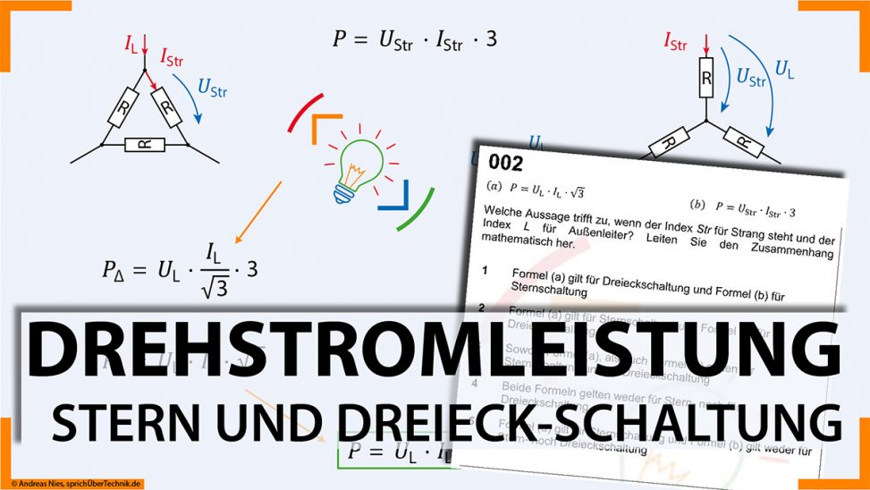 002-Video-Aufgabensammlung-Leistung-Stern-Dreieck-Pruefungsvorbereitung-Elektroniker-sprichUeberTechnik-Nies